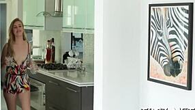 Sexy Milf Hottie Craves Big Black Cock in Interracial Fun