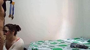 I gave it good to the hairy older guy in lingerie