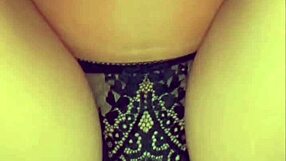 horny amateur in sexy lingerie reaches real homemade orgasm