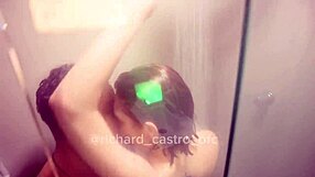 Talented European stud seduces wife Reh Queen to depraved climax through oral sex