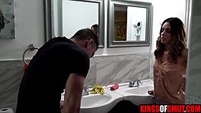 Stepbrother and Stepsister Clash Then Bang Hard in Blonde Fury