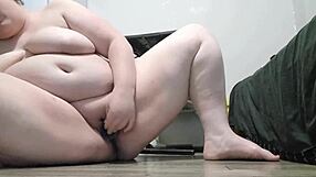 Whitecleverbbw relaxes in solo personal time.