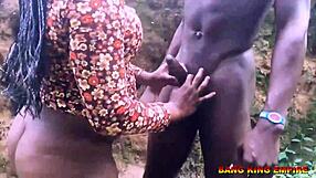 Hardcore Doggystyle Pounding with Young African Village Maiden in Heat
