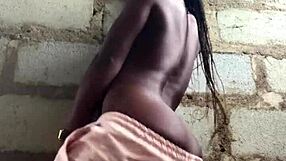 crazybitch strips naked teasing with spanking and clothes ripping