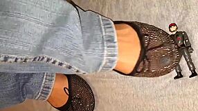 Check out this intimate webcam session with a milf, it's so fetishy