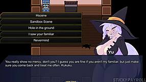 Babe With Silver Hair Has Sex In Anime Cosplay Hentai Game - Part 4