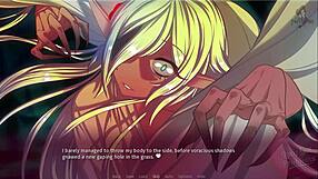 Lucy has kissing fun with big tits girls! 😘