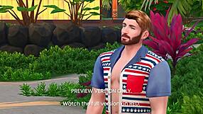 Peggy’s steamy affair in 3D hentai preview version 5