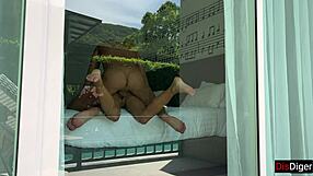 Spied on this teen couple having doggystyle sex in the hotel room during holiday! 😍