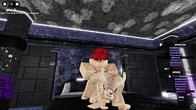 Blonde Succubus Sucks and Fucks Cat Boy's Hard Cock in Intense Hardcore Scene.