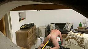 i caught the peeping tom fucking in the gay scene.