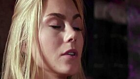 Nancy Ace in Private Dance with Hot Lesbian Blonde Pussy Play