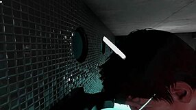 Three people are having sex in the 3D chat