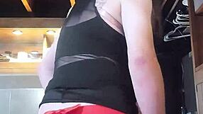 Modeling new panties for you pt 3 tits big tits crossdressing ladyboy model transsexual solo amateurs sexy