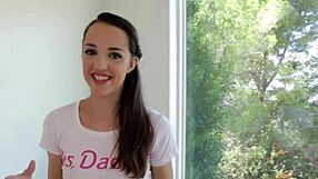 Teen Receives Facial in POV Blowjob