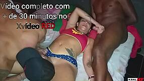 Brazilian slut Danny Hot takes monster cock anal