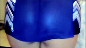 Intense anal sex with wife bent over