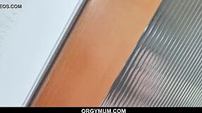 Horny British Stepmom Forces Intense POV Cum After Quickie