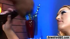 Summer Lynn thick blonde goes crazy for big black cock