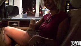 i'm sucking that big black cock in the bathroom