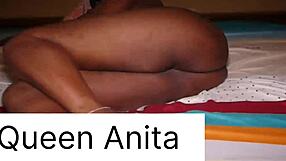 Ebony teen 18+ bends over for doggystyle with monster cock