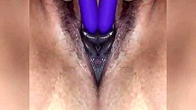 HORNY THICK WIFE MASTURBATES FOR VIEWERS