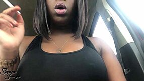 Cigarette smoking in car domination