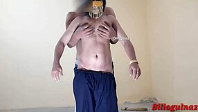 Stepbrother fucks stepsister's ass and pussy in homemade sex