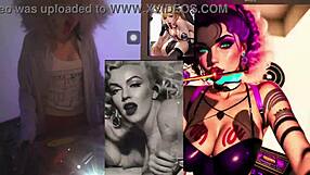 Manic Sabrina indulges in pinball fetish