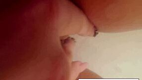 Does Abigail Shave Her Pussy In The Shower While Masturbating?