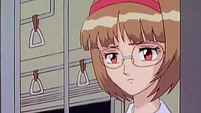 blonde anime slut with glasses fantasizes about hardcore fisting