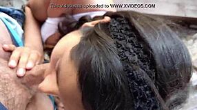 Old town features outdoor blowjob with deepthroat