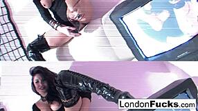 London's Keyes Hot TV Anal Solo Masturbation