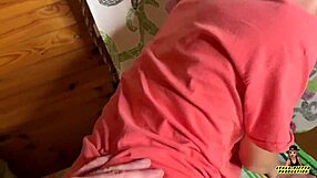 An attractive girl is fucked and gets a big load on her face and pussy