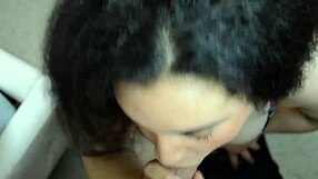 Watch this dirty slut sucking that big cock