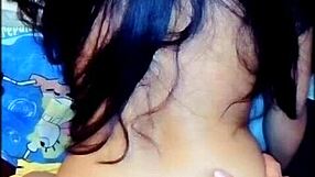 Intense anal sex with wife bent over