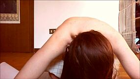 Nicoletta, Your Dirty Slave Shows Sweaty Feet Now!