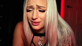 Johnny Love and Elana Bunnz Play with Cum in Mouth