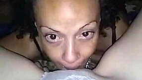 Sincity Starr enjoying dessert with her girlfriend