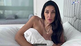 Hot Milf Feels Intense Pleasure as Cum Lands on Her Pussy