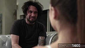 Taboo Teen Receives Intense Cum Facial Fetish