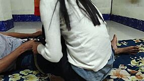 Young couple cums twice as md hanif pk and popy khatun grind