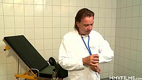 Curly Ann Experiences Intense Orgasm From Giant Cock Inspection And Facial