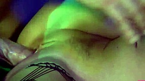 Masked Busty Blondes Reveal Faces During Intense Threesome Ass Plowing