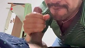 i gave a nice sunday blowjob to my mexican guy