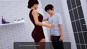 Milfy City Part 13: Blonde Teacher Seduces with Big Tits