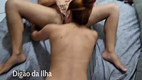 Fudendo com minhas duas amigas in homemade banging blowjob 3some bedroom