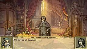 Innocent brunette teen with big tits plays in Sad Crab Witches game