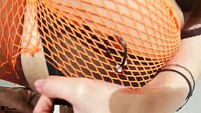 Passionate fuck with stepsister Mafer in shower