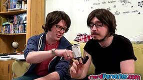 voluptuous uk bitch sucks nerds dong in hardcore reality